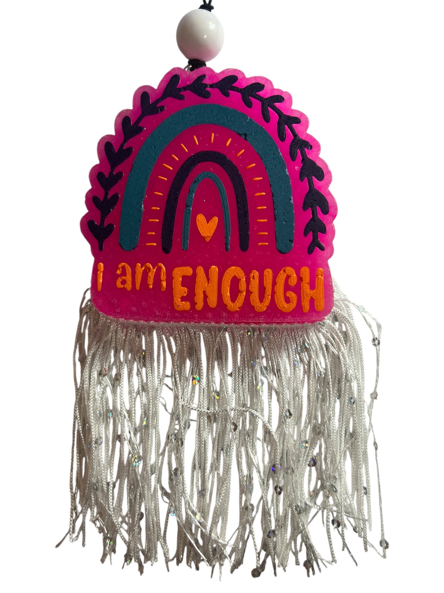 "I Am Enough" Rainbow - Sun - Drenched Cowboy