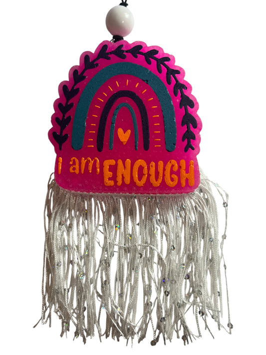 "I Am Enough" Rainbow - Sun - Drenched Cowboy