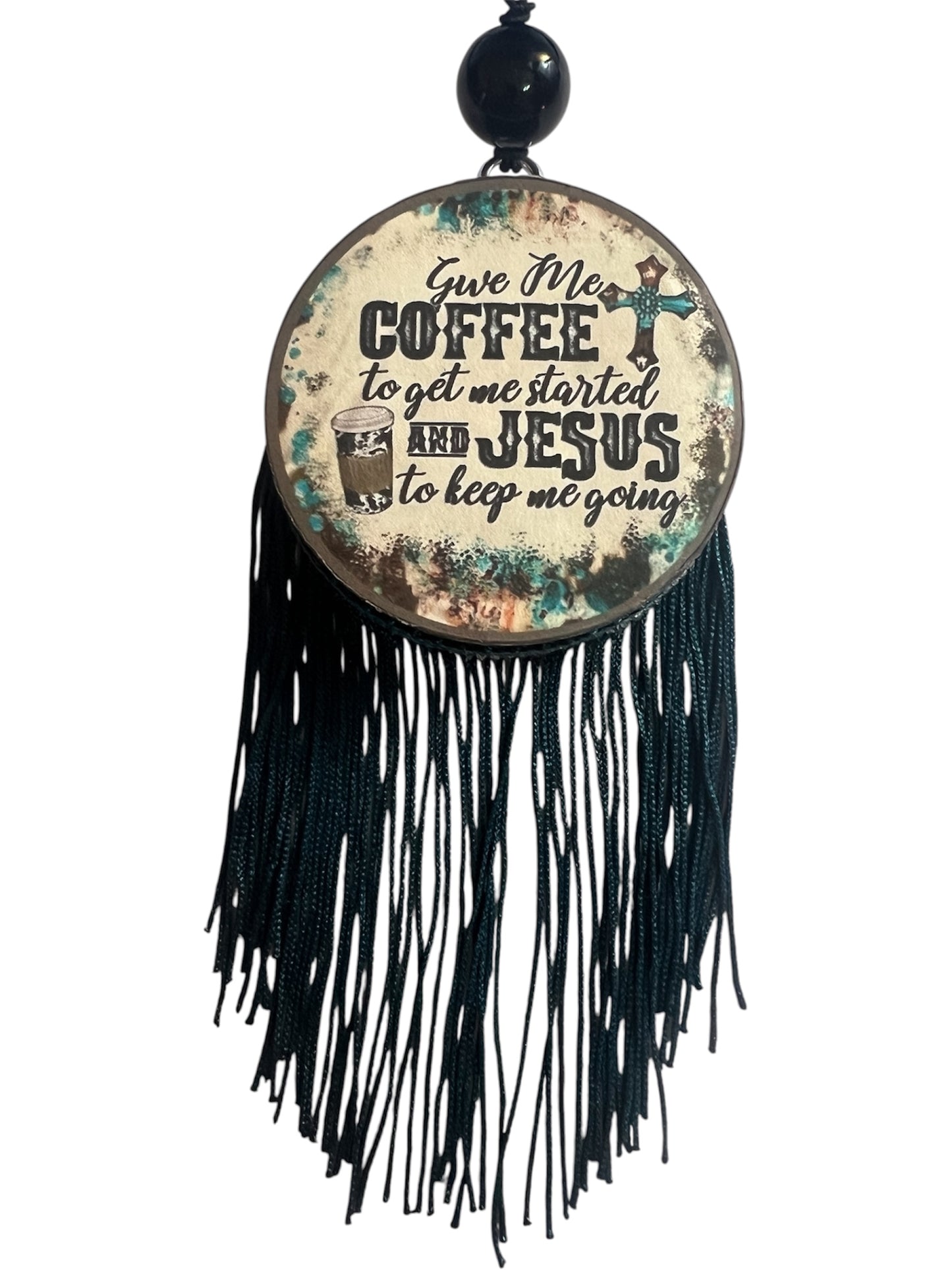 Give Me Coffee To Get Me Started & Jesus To Keep Me Going - Blue Lavender & Bergamot