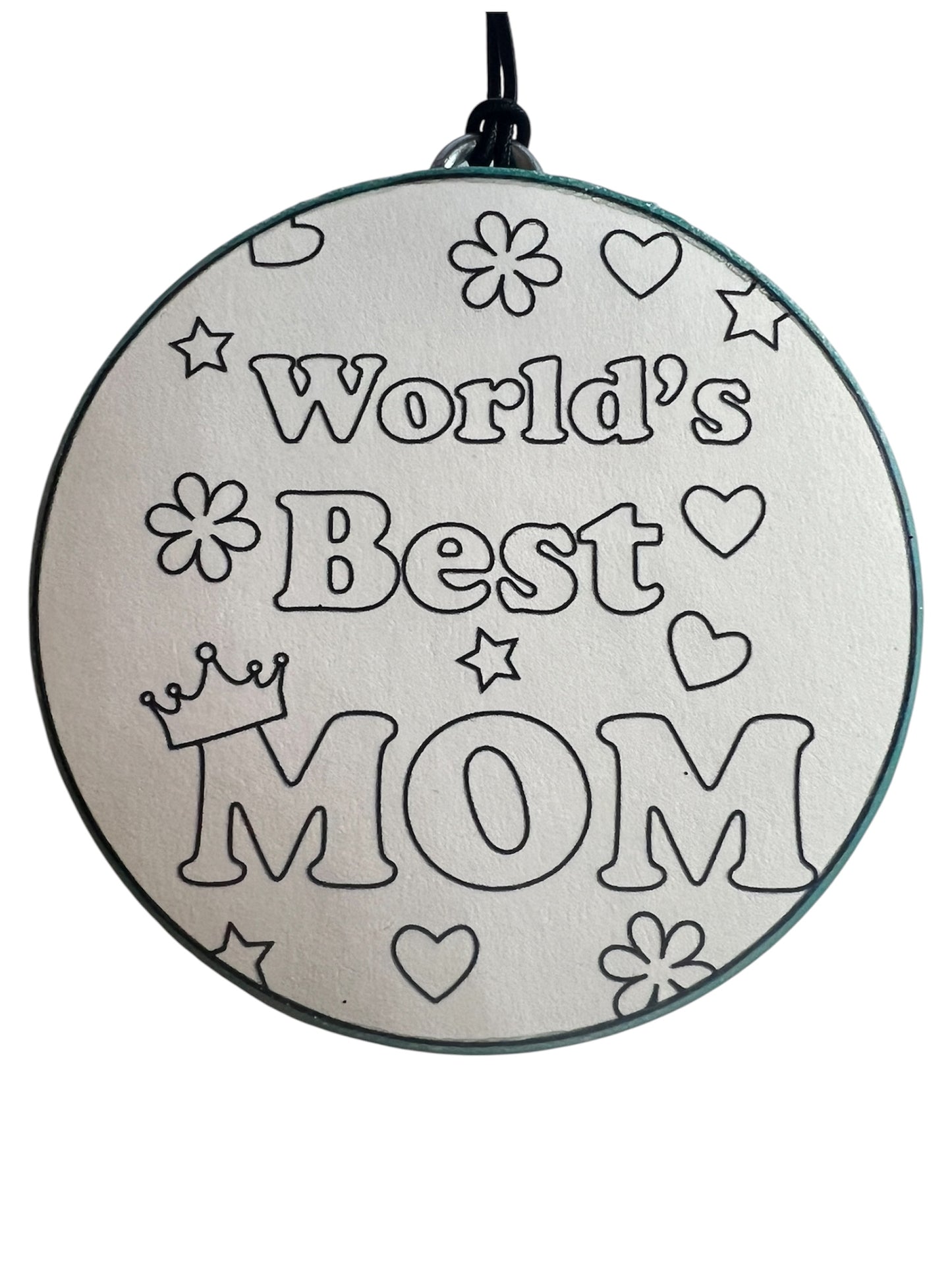 Freshie Coloring Kit - World's Best Mom  - Volcano