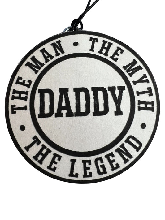 Daddy The Man The Myth The Legend - Leather