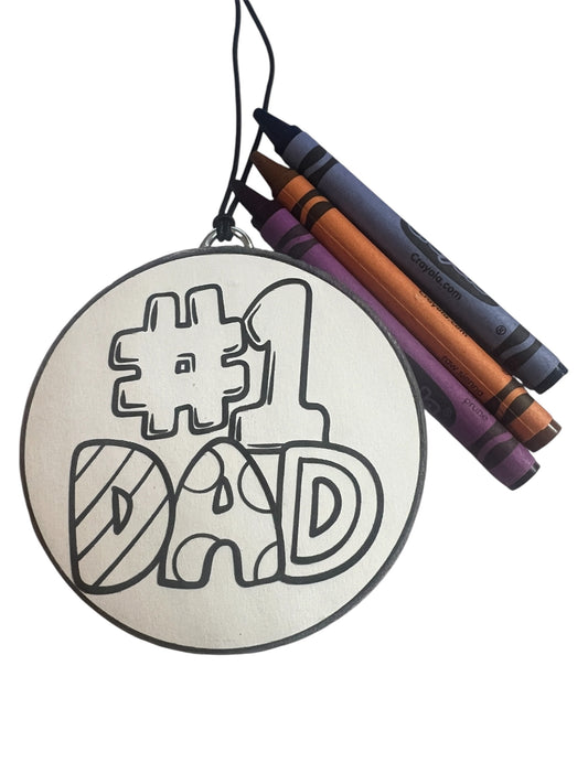 Freshie Coloring Kit - #1 Dad - Sugared Lemon Zest