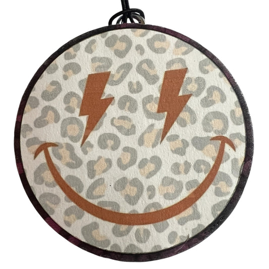 Smiley With Lightning Eyes - Butt Naked