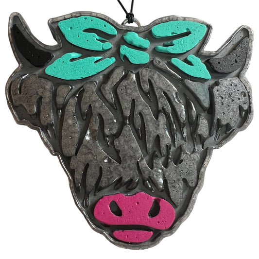 Highland Cow - Ocean Breeze