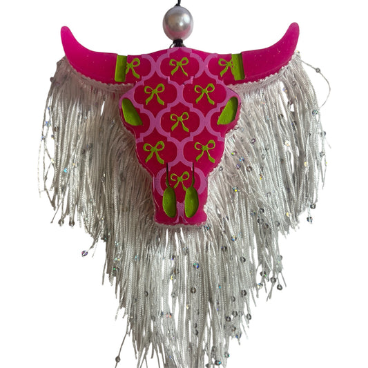 Large Longhorn (Coquette Bows) - Baja Cactus Blossom