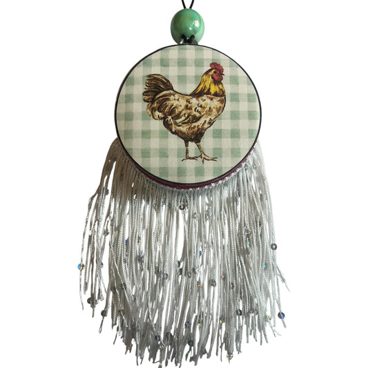 Green Plaid Chicken  - Love Spell