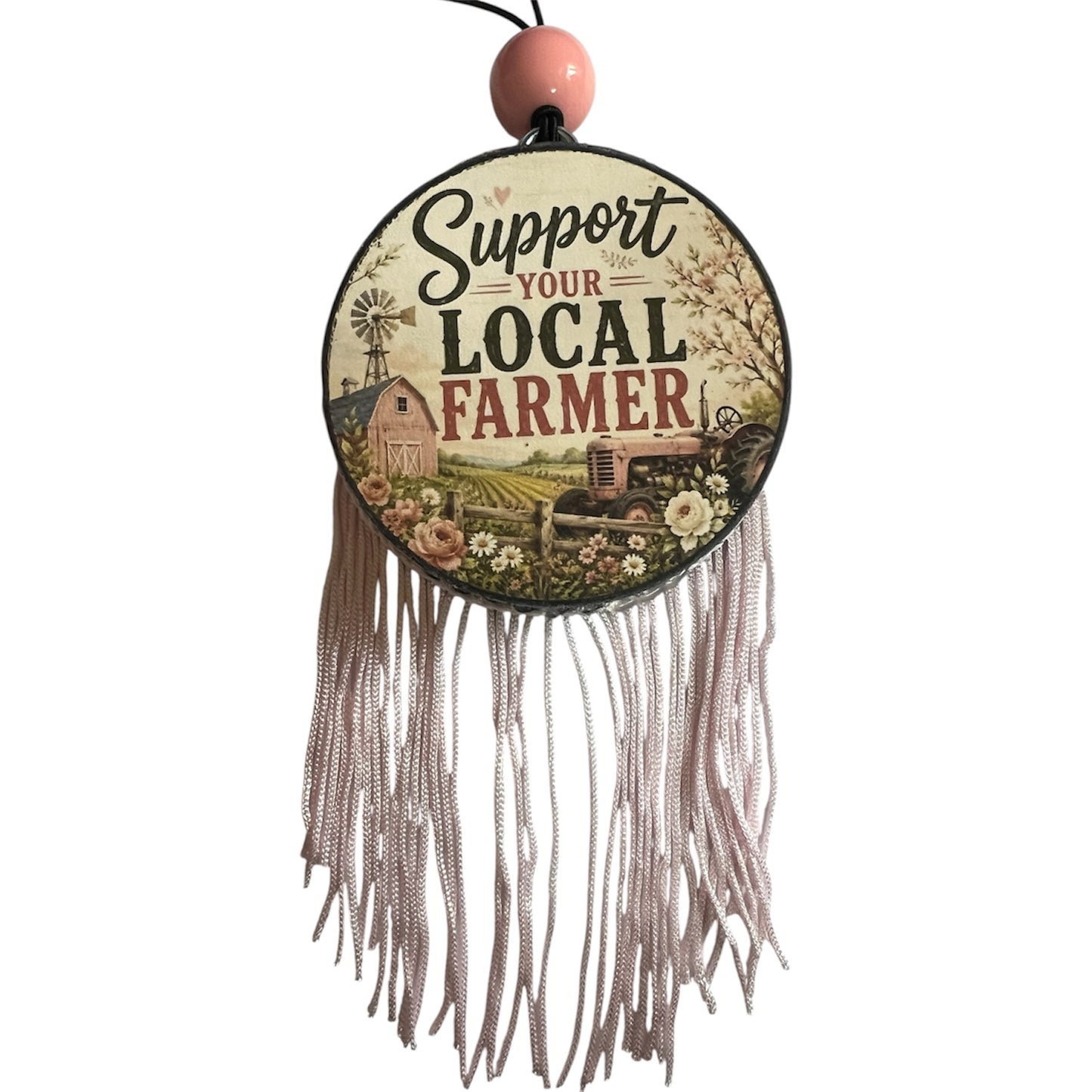 Support Your Local Farmer - Mahogany Teakwood
