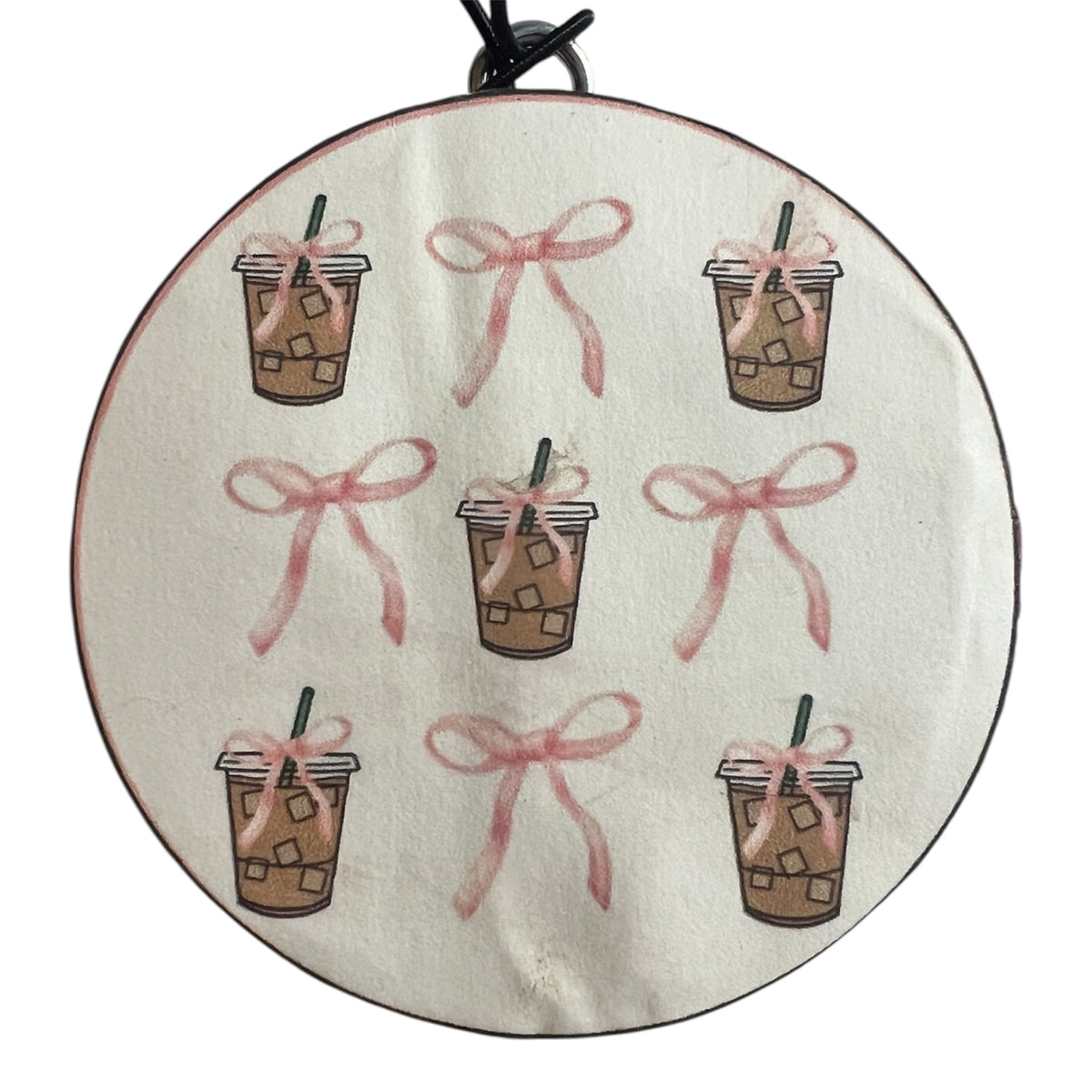 Iced Coffee Coquette Bows  - Watermelon Lemonade