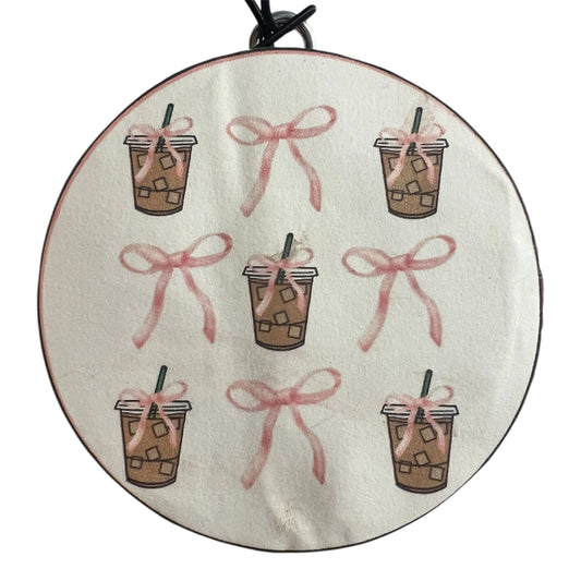 Iced Coffee Coquette Bows  - Watermelon Lemonade